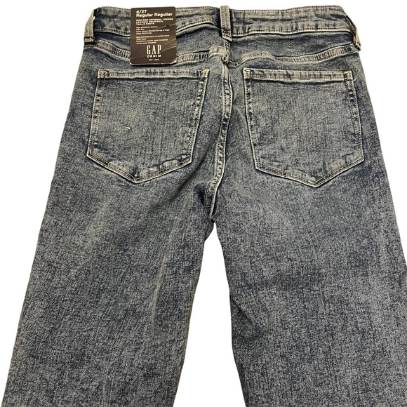 GAP Women's Skinny Jeans in Distressed Blue - Picture 6 of 11